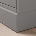 IKEA HAVSTA ХАВСТА Шафа з цоколем, сірий, 81x47x89 cм 50415196 504.151.96