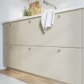 IKEA HAVSTORP ХАВСТОРП Фронтальна панель для шухляди антрацит, бежевий, 40x10 см 40475275 | 404.752.75