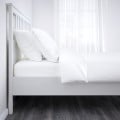 IKEA HEMNES ХЕМНЕС Набір меблів для спальні 4 шт, біла морилка, 160x200 см 39483417 394.834.17