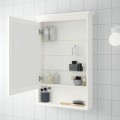 IKEA HEMNES ХЕМНЕС Шафа дзеркальна з дверцятами, білий, 63x16x98 см 70217671 | 702.176.71