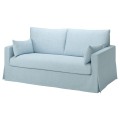 IKEA HYLTARP 2-місний диван-ліжко, Кіланда блідо-блакитна 79489592 794.895.92