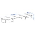 IKEA IDANÄS ІДАНЕС Письмовий стіл з додатковим модулем, білий 59483992 | 594.839.92