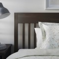 IKEA IDANÄS ІДАНЕС Ліжко двоспальне з шухлядами, темно-коричневий / Leirsund, 160x200 см 59392223 | 593.922.23