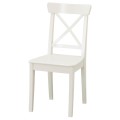 IKEA INGATORP ІНГАТОРП / INGOLF ІНГОЛЬФ Стіл та 4 стільці, білий, 155/215 см 29917307 | 299.173.07