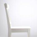 IKEA INGATORP ІНГАТОРП / INGOLF ІНГОЛЬФ Стіл та 4 стільці, білий, 155/215 см 29917307 | 299.173.07