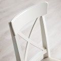 IKEA INGOLF ІНГОЛЬФ Стілець, білий / Hallarp бежевий 50473073 | 504.730.73