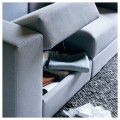 IKEA JÄTTEBO Модульний диван, 2-місний, Tonerud сірий 69469504 694.695.04