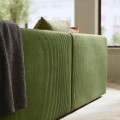 IKEA JÄTTEBO 4, 5-місний модульний диван, Samsala темний жовто-зелений 39485096 394.850.96
