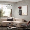 IKEA JÄTTEBO Модульний кутовий диван 2, 5-місний з шезлонгом, справа / Samsala taupe 39485181 394.851.81