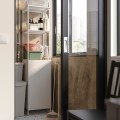 IKEA JOSTEIN Стелаж з дверцятами, для дому / вулиці / білий, 41x44x180 см 69437235 694.372.35