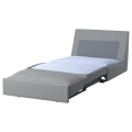 IKEA KIVIK КІВІК Диван-ліжко 1-місний, Tibbleby бежевий / сірий 39470231 | 394.702.31