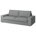 IKEA KIVIK КІВІК Чохол для 3-місного дивана, Tibbleby бежевий / сірий 30526911 305.269.11