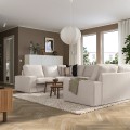 IKEA KIVIK КІВІК П-подібний диван, 6-місний, Tresund світло-бежевий 69494396 694.943.96