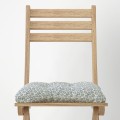 IKEA KLÖSAN Подушка на стілець, для саду, блакитний, 36x32 см 00548783 005.487.83
