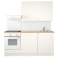 IKEA KNOXHULT КНОКСХУЛЬТ Кухня, білий, 180x61x220 см 69180466 | 691.804.66