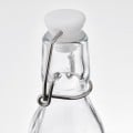 IKEA KORKEN КОРКЕН Пляшка з пробкою, прозоре скло, 15 сл 80476334 | 804.763.34