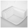 IKEA KRUMMELUR КРУММЕЛУР Матрац пінополіуретановий для дитячого ліжечка, 60x120x8 см 00321015 | 003.210.15