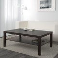 IKEA LACK ЛАКК Журнальний столик, чорно-коричневий, 118x78 см 00104291 | 001.042.91