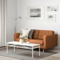 IKEA LANDSKRONA ЛАНДСКРУНА 2-місний диван, Grann / Bomstad золотисто-коричневий / дерево 69270264 692.702.64