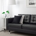 IKEA LANDSKRONA ЛАНДСКРУНА 4-місний диван, з шезлонгом / Grann / Bomstad чорний / метал 29032406 | 290.324.06