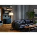 IKEA LANDSKRONA ЛАНДСКРУНА 3-місний диван, Grann / Bomstad чорний / метал 59031698 | 590.316.98