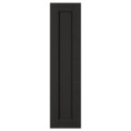 IKEA LERHYTTAN ЛЕРХЮТТАН Двері, чорна морилка, 20x80 см 30356051 | 303.560.51