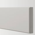 IKEA LERHYTTAN ЛЕРХЮТТАН Фронтальна панель для шухляди антрацит, світло-сірий, 40x10 см 80461498 | 804.614.98
