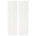 IKEA LILLYANA ЛІЛЬЯНА Гардини, 2 шт., білий / квітка, 145x300 см 30386524 | 303.865.24