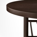 IKEA LISTERBY ЛІСТЕРБЮ Журнальний столик, темно-коричневий буковий шпон, 90 см 40562244 405.622.44
