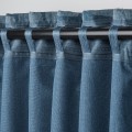 IKEA LÖNNSTÄVMAL Світлонепроникні штори, пара, блакитний, 145x300 см 70551729 705.517.29