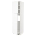 IKEA METOD МЕТОД Висока шафа для холодильника, білий Enköping / білий імітація дерева, 60x60x220 см 99473533 994.735.33