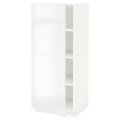 IKEA METOD МЕТОД Висока шафа з полицями, білий / Ringhult білий, 60x60x140 см 99454935 994.549.35