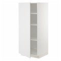 IKEA METOD МЕТОД Висока шафа з полицями, білий / Stensund білий, 60x60x140 см 09466259 094.662.59