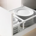 IKEA METOD МЕТОД / MAXIMERA МАКСІМЕРА Підлогова шафа з шухлядами, білий / Ringhult білий, 40x60 см 99911707 999.117.07