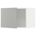 IKEA METOD Настінна шафа, білий / Хавсторп світло-сірий, 60x40 см 39538759 395.387.59