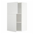IKEA METOD МЕТОД Навісна шафа з полицями / 2 дверцят, білий / Stensund білий, 60x100 см 89457741 894.577.41