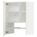 IKEA METOD Навісна шафа з полицею / дверцями, білий / Veddinge білий, 60x80 см 99504474 995.044.74