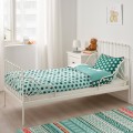IKEA MINNEN МІННЕН Розсувне ліжко, білий, 80x200 см 29123958 | 291.239.58