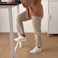 IKEA MITTZON стіл для конференцій, ясеневий шпон чорна морилка / білий, 140x108x105 см 99533457 | 995.334.57