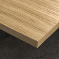 IKEA MITTZON письмовий стіл, дубовий шпон / білий, 120x60 см 09525862 | 095.258.62
