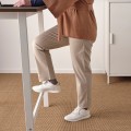 IKEA MITTZON стіл для конференцій, горіх / білий, 140x68x105 см 89533066 | 895.330.66