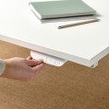 IKEA MITTZON стіл регульований, білий електрик, 160x80 см 59529966 595.299.66