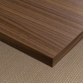 IKEA MITTZON письмовий стіл, горіх / білий, 120x60 см 49526020 | 495.260.20