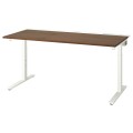 IKEA MITTZON письмовий стіл, білий горіх, 160x80 см 69529126 695.291.26