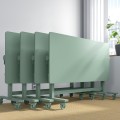 IKEA MITTZON складаний стіл на коліщатах, зелений, 140x70 см 80527951 805.279.51