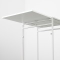 IKEA MUDDUS Стіл із відкидною стільницею, білий, 48/92x60 см 10160074 101.600.74