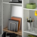 IKEA NORBERG НОРБЕРГ / FRANKLIN ФРАНКЛІН Стіл та 2 стільці, білий / чорний 49480847 | 494.808.47