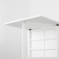 IKEA NORDEN НОРДЕН Стіл з відкидними полами, білий, 26/89/152x80 см 10423886 | 104.238.86