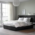 IKEA NORDLI Ліжко з контейнером і матрацом, 160x200 см 69536867 | 695.368.67