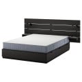 IKEA NORDLI Ліжко з контейнером і матрацом, 140x200 см 79541788 | 795.417.88